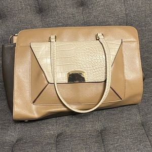 Used Tutilo Leather Brown Bag